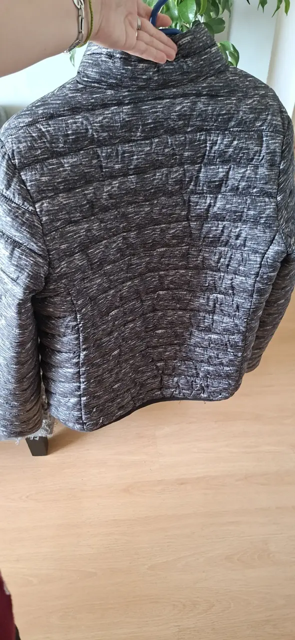 Chaqueta acolchada gris para hombre talla S - 2