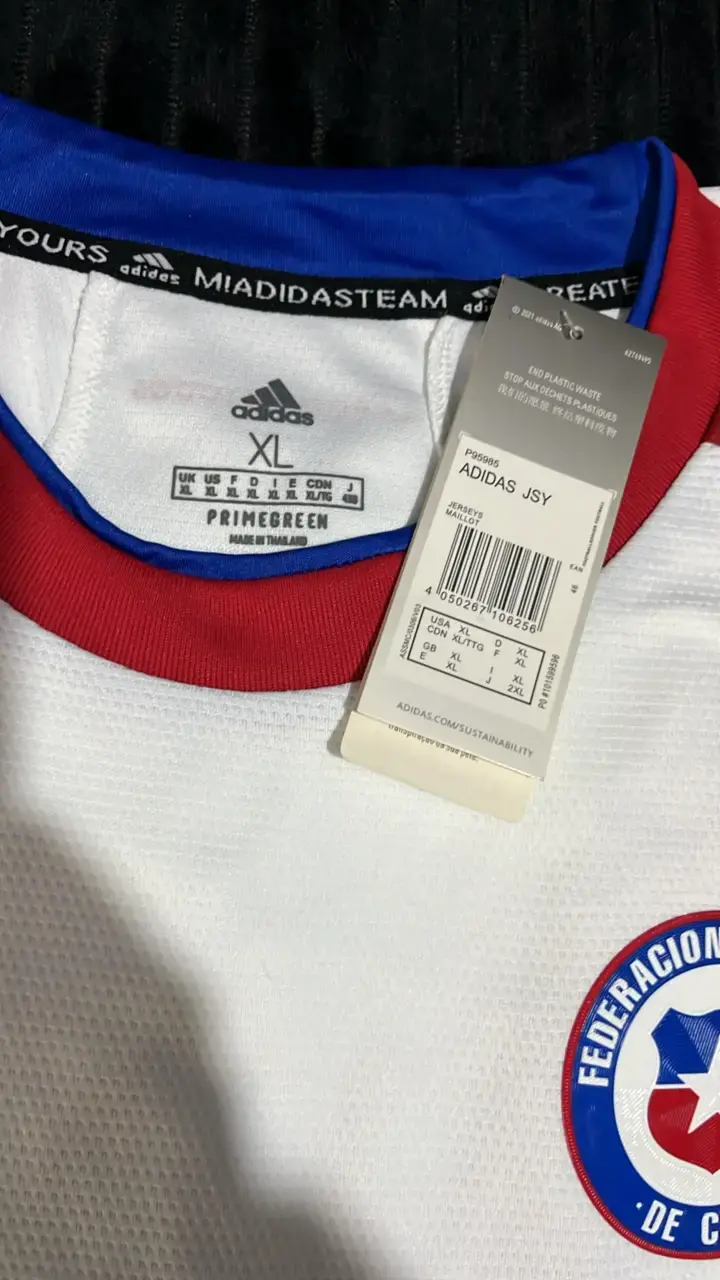 Camiseta Adidas Federación de Fútbol de Chile XL - 2