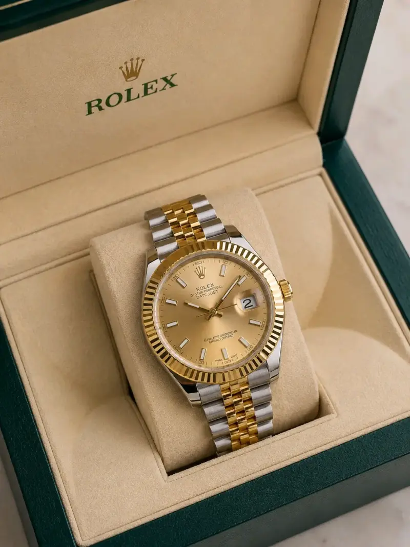 Reloj Rolex Datejust Bicolor - 1