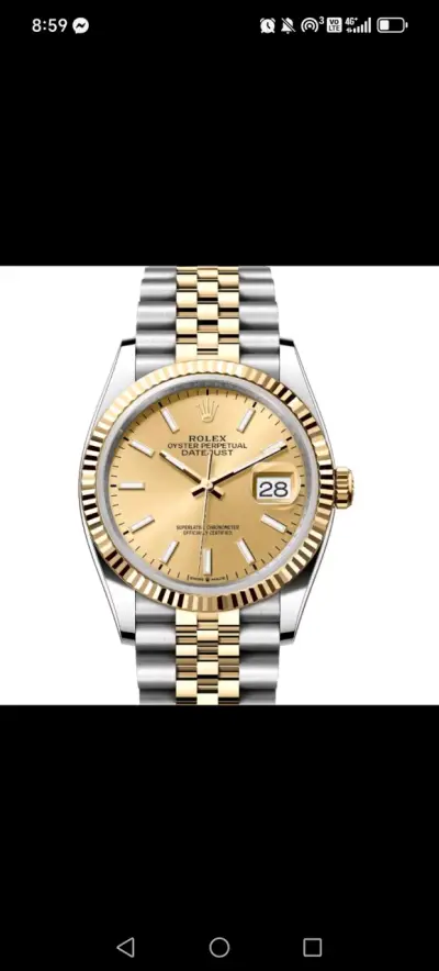 Reloj Rolex Datejust Bicolor - miniatura 2