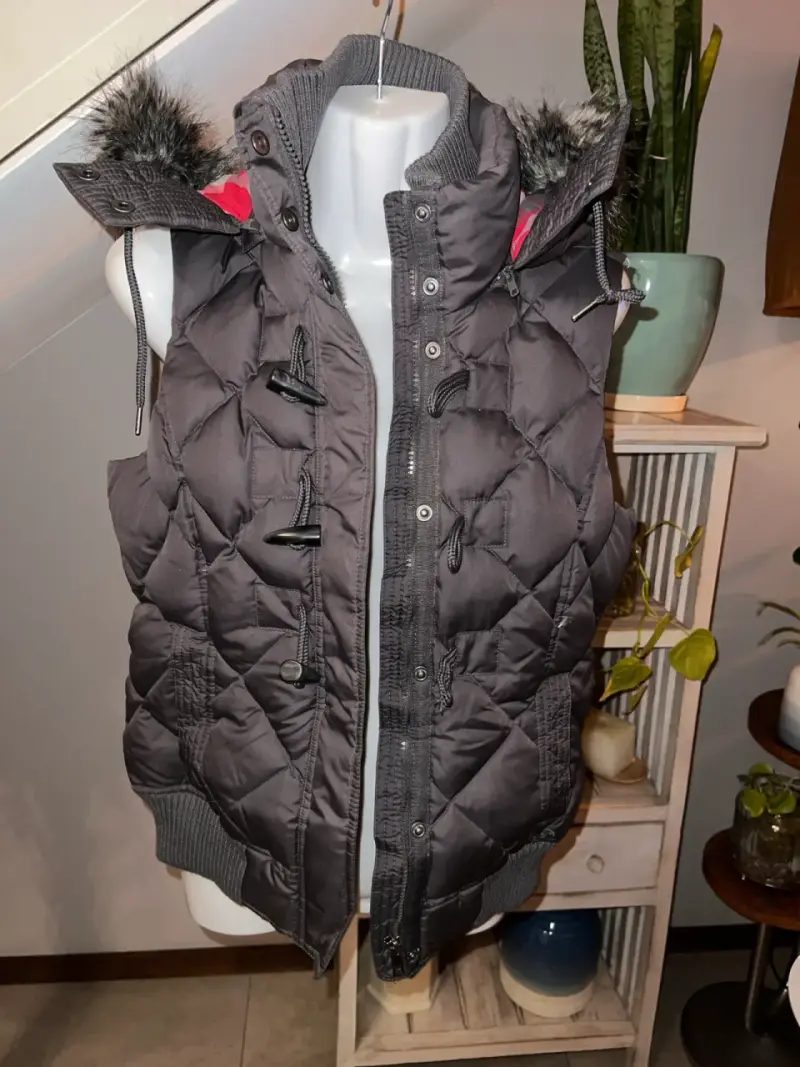 Parka sin mangas ESPRIT con capucha - 1