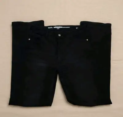 Jeans negros Sybilla Lily de algodón - miniatura 1