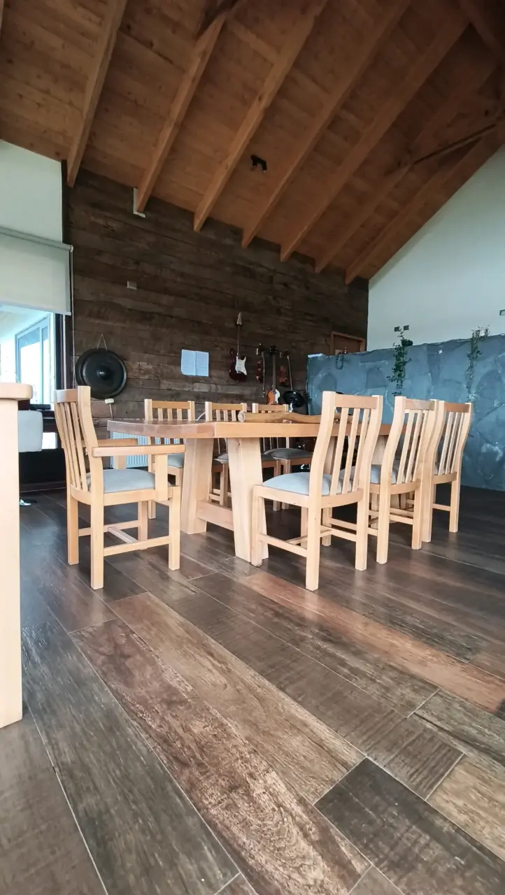 Comedor exclusivo, Lenga Blanca 8 sillas - 2