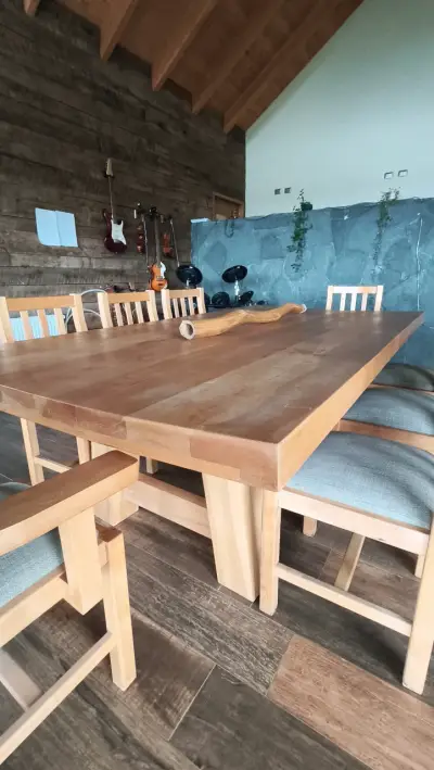 Comedor exclusivo, Lenga Blanca 8 sillas - miniatura 4