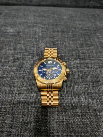 Reloj Technomarine Manta Ray Dorado y Azul - miniatura 2