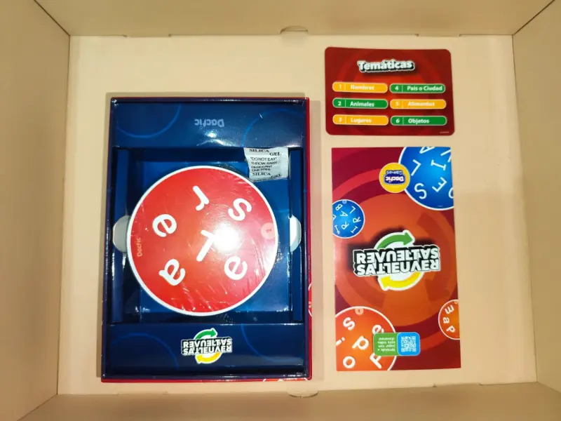 Juego de Mesa Reversaletra Dactic para Niños - 2
