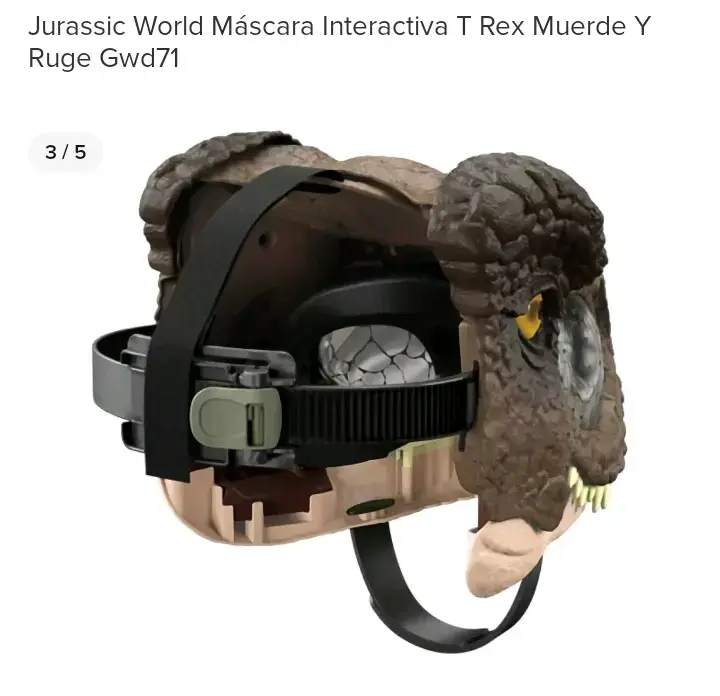 Máscara Interactiva T-Rex Jurassic World GWD71 - 2