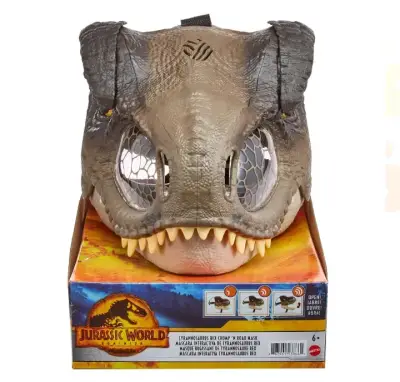 Máscara Interactiva T-Rex Jurassic World GWD71 - miniatura 3