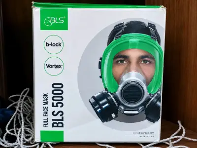 Máscara facial completa BLS 5000 con filtro - miniatura 1