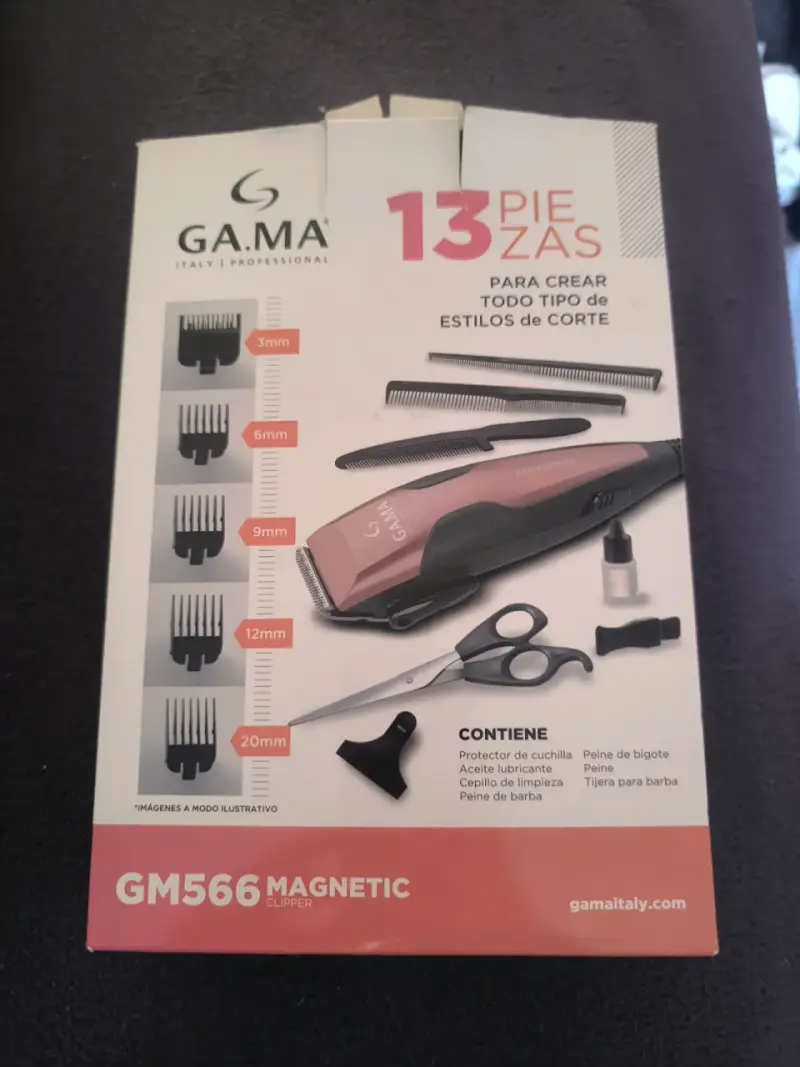 Cortadora de Pelo Gama GM566 con 13 Piezas - 2