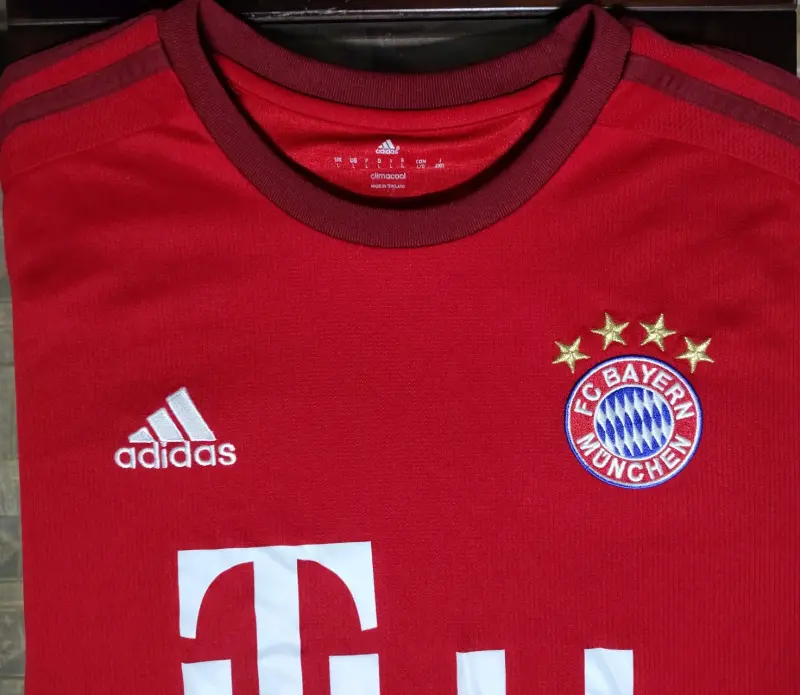 Camiseta Bayern Múnich Adidas Roja - 2