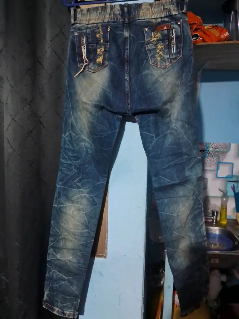 Jeans desgastados para mujer Marin Kiog - 2