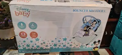 Mecedora Bouncer Disney Baby con Juguetes - miniatura 1