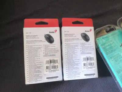 Mouse óptico Genius DX-110 negro - miniatura 2