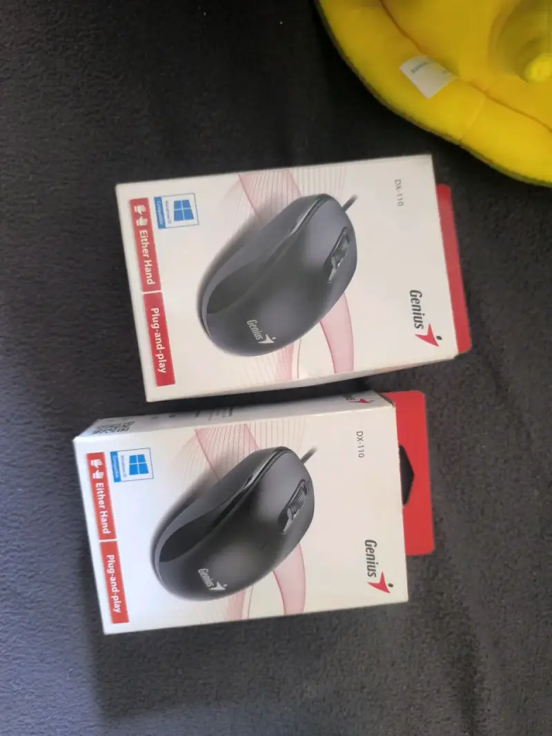 Mouse óptico Genius DX-110 negro - 3