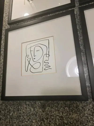 Cuadros decorativos minimalistas enmarcados - miniatura 2