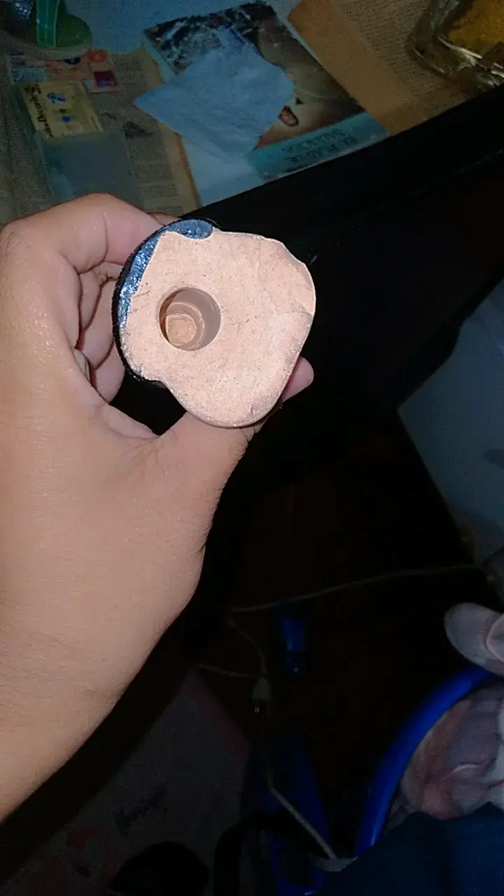 Figura decorativa Colo Colo en cerámica - 2