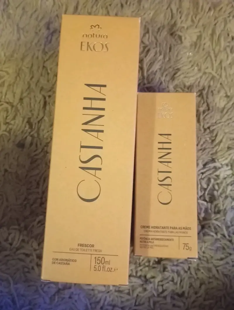 Set Natura Ekos Castanha Frescor y Crema de Manos