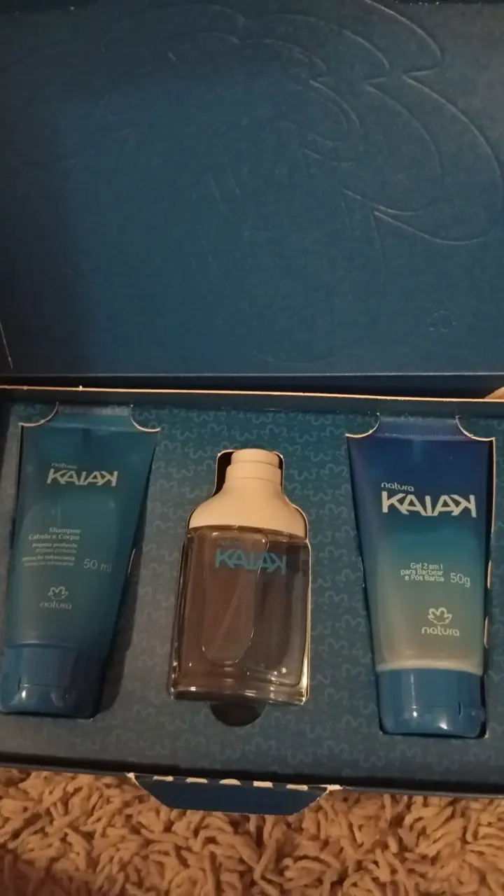 Set de cuidado personal Natura Kaiak para hombre