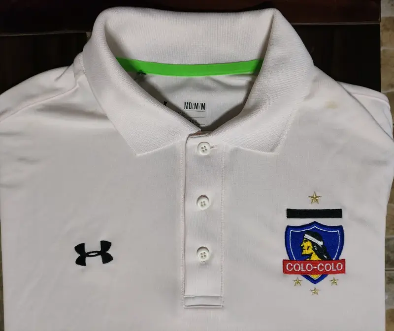 Polera Polo Blanca Colo-Colo Under Armour - 2