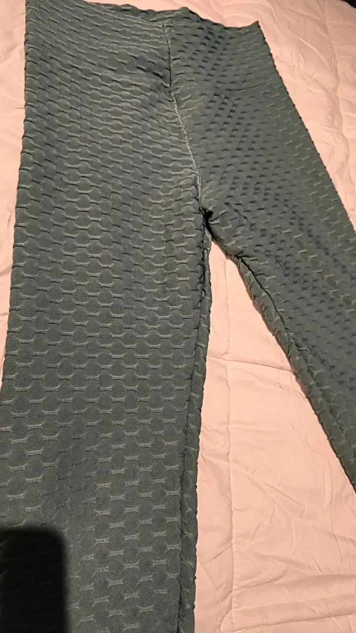 Leggings deportivos texturizados turquesa - 3
