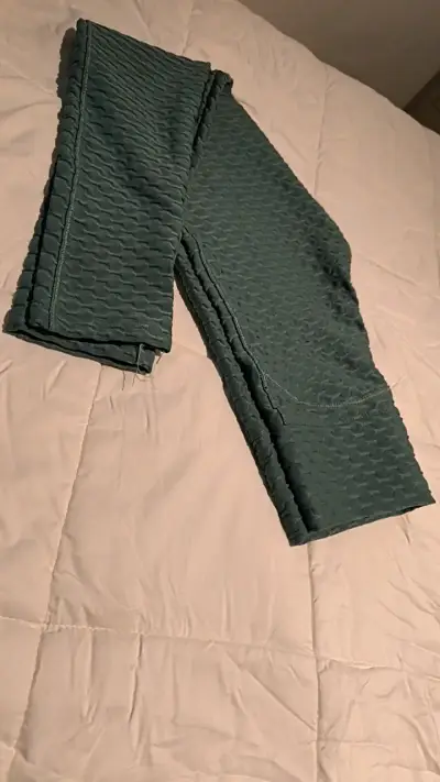 Leggings deportivos texturizados turquesa - miniatura 4