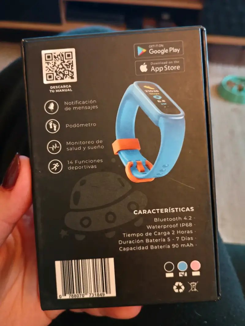Reloj inteligente Lhotse con podómetro y notifica - 2