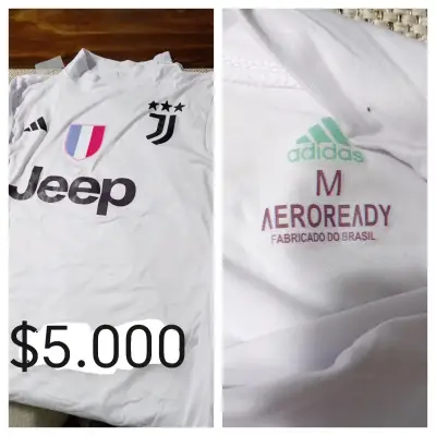 Camiseta Adidas Juventus Blanca Talla M - miniatura 1