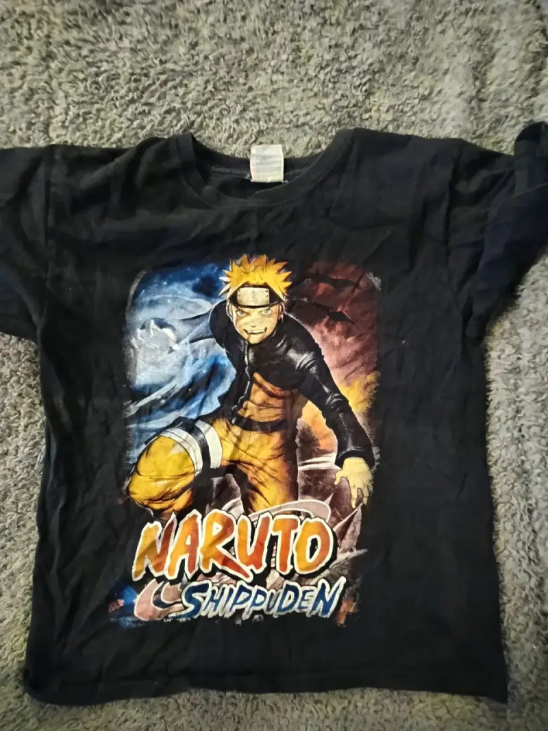 Polera Naruto Shippuden Juvenil Algodón - 1
