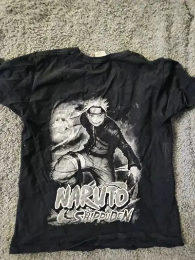 Polera Naruto Shippuden Juvenil Algodón - miniatura 3