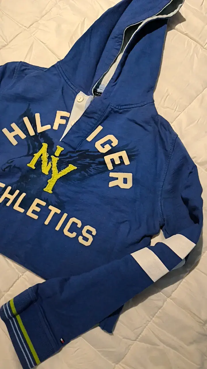 Polerón azul con capucha Hilfiger Athletics - 2
