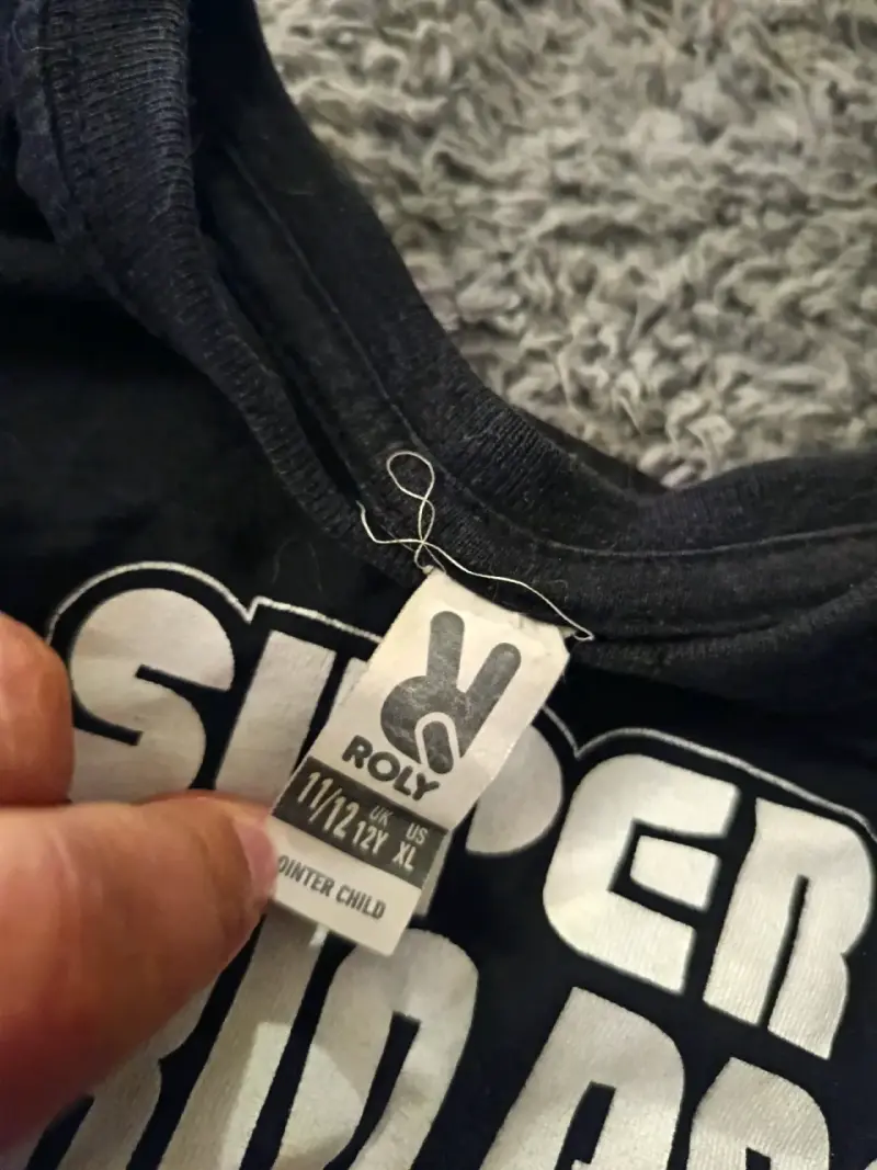 Polera manga larga Super Mario Bros negra - 3