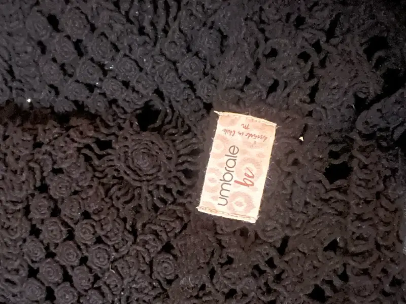 Top de encaje negro Umbale para mujer - 3