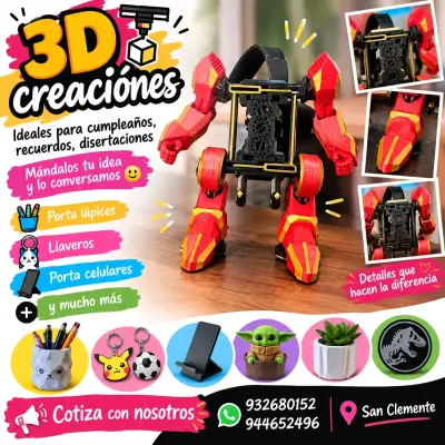 Letreros y llaveros personalizados 3D Creaciones - miniatura 4