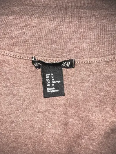 Polera sin mangas color marrón H&M - miniatura 3
