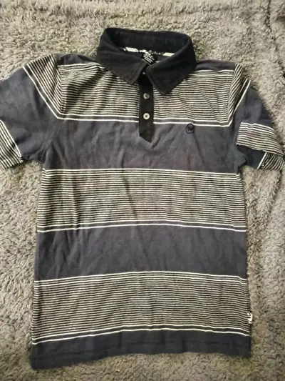 Polera Polo Rayada Shawn White Talla M - miniatura 1