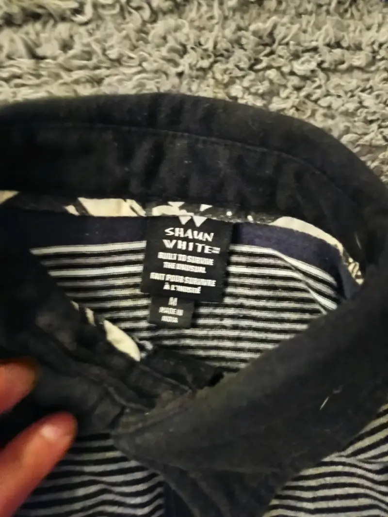 Polera Polo Rayada Shawn White Talla M - 2