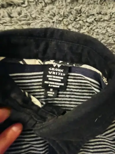Polera Polo Rayada Shawn White Talla M - miniatura 2
