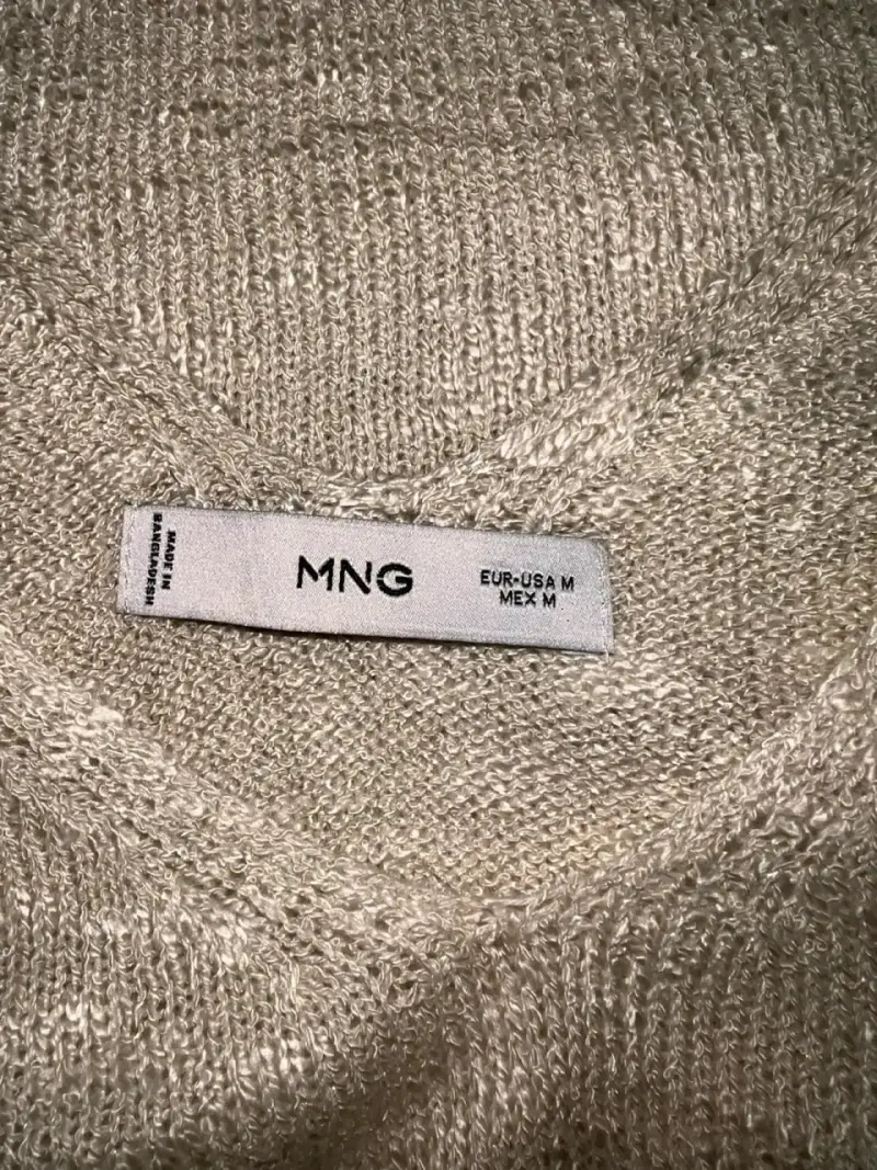 Top sin mangas beige MNG - 2