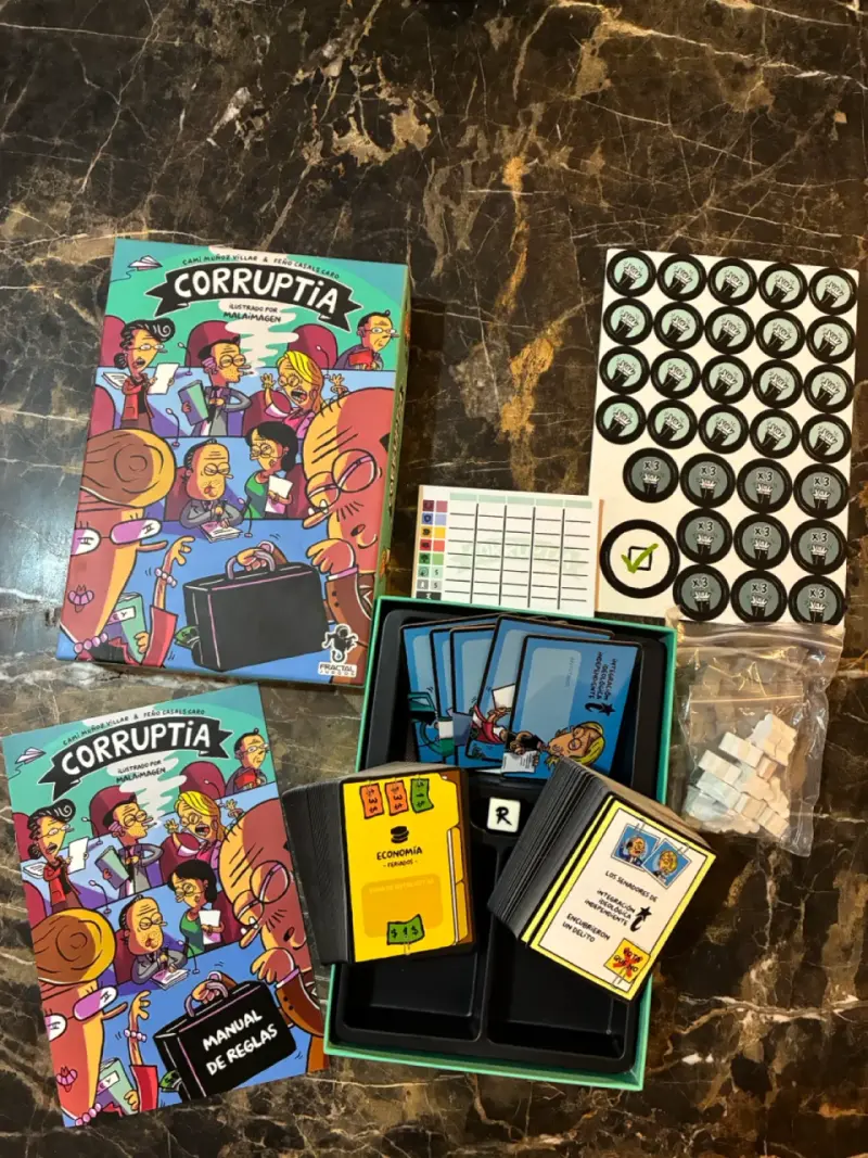 Juego de mesa Corruptia para 2-5 jugadores - 1