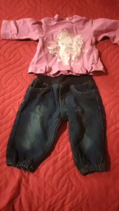 ropa para niña, chaquetas y pantalon - miniatura 1