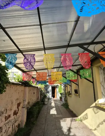 Guirnaldas o banderitas Mexicanas para Decoración - miniatura 2