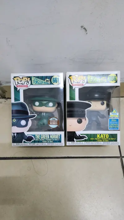 Figuras Funko  The Green Hornet y Kato Exclusiva - miniatura 1