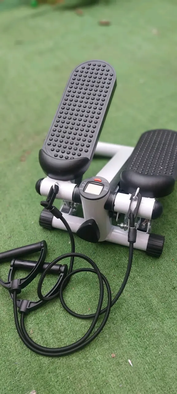 Mini stepper con bandas de resistencia