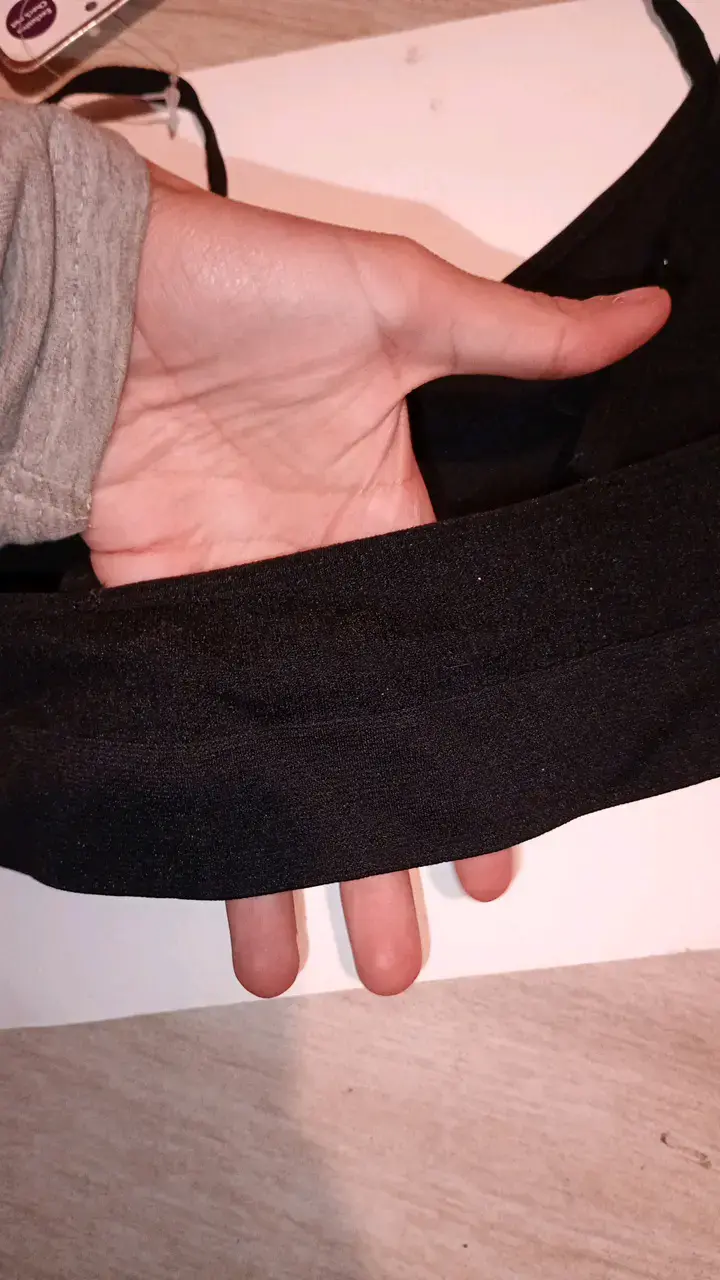 Sostén deportivo negro Index talla S - 2