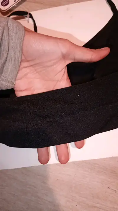 Sostén deportivo negro Index talla S - miniatura 2