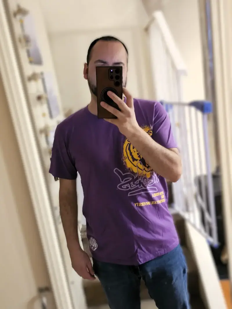 Polera LSU hombre talla L - 4