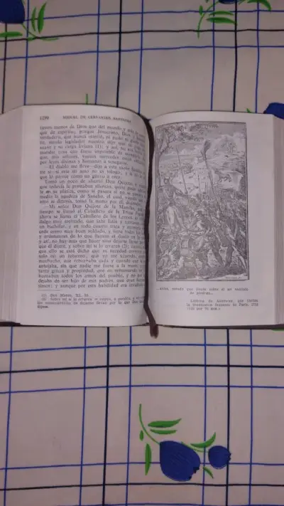 Libro antiguo Don Quijote de la Mancha - miniatura 5