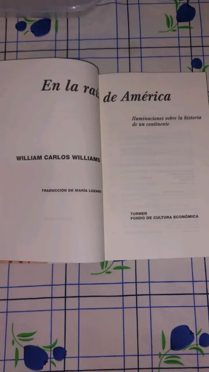 Libro 'En la raíz de América' de William Carlos Williams - 2