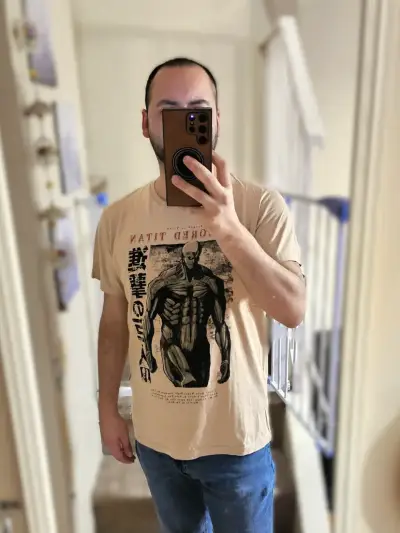 Polera Celio Attack on Titan hombre talla L - miniatura 5